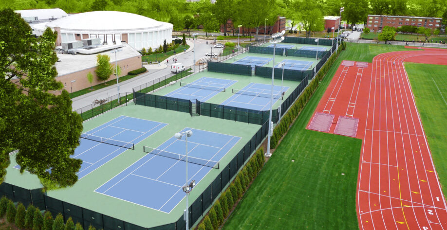 News Asphalt v Post Tensioned Concrete Tennis Courts