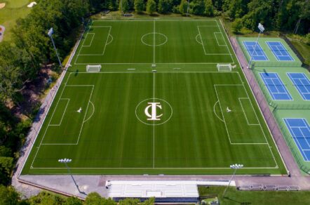 Completed Synthetic Turf Field