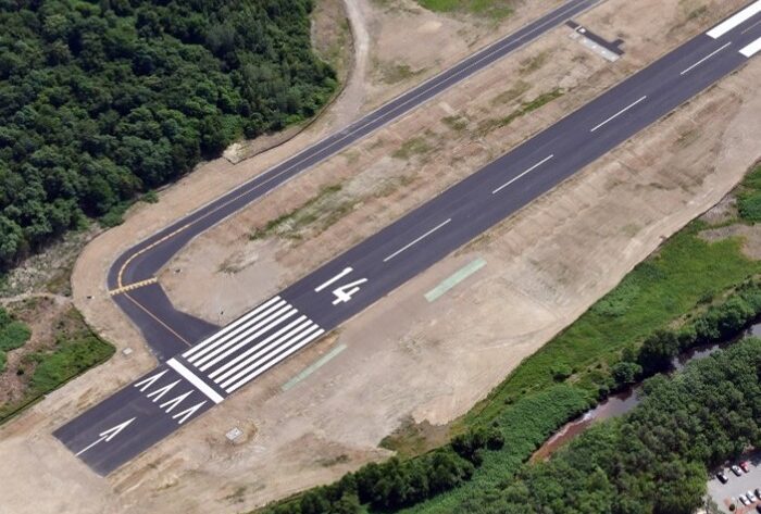 New Runway 14 Partially Paved RSA