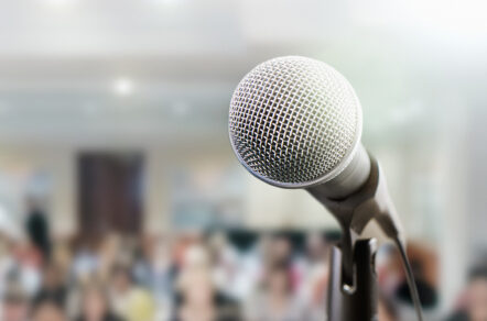 News Conference Microphone