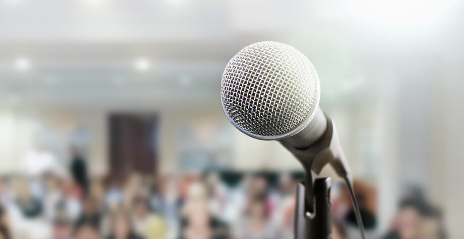 News Conference Microphone